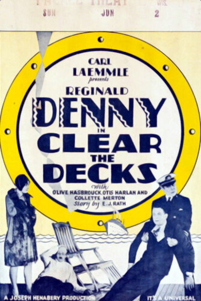 Póster de Clear the Decks