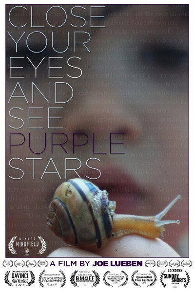 Póster de Close Your Eyes and See Purple Stars