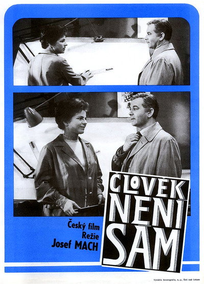Póster de Clovek neni sam