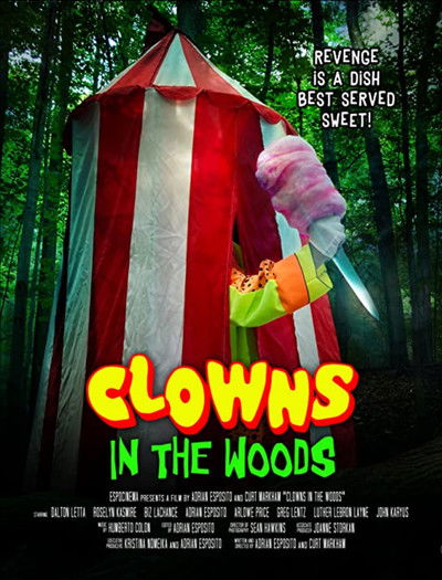 Póster de Clowns in the Woods