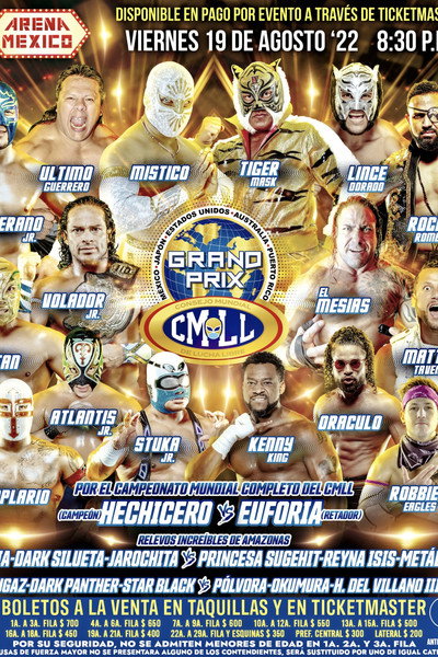 Póster de CMLL Grand Prix Internacional