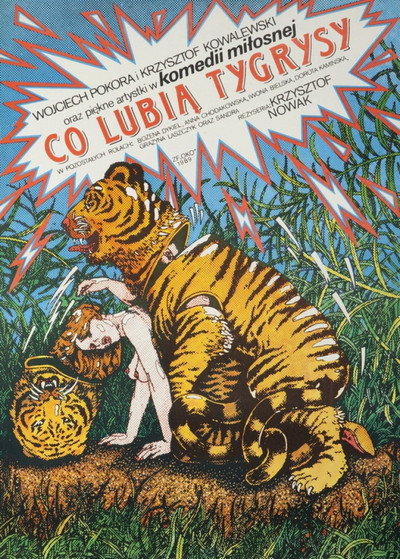 Póster de Co lubia tygrysy