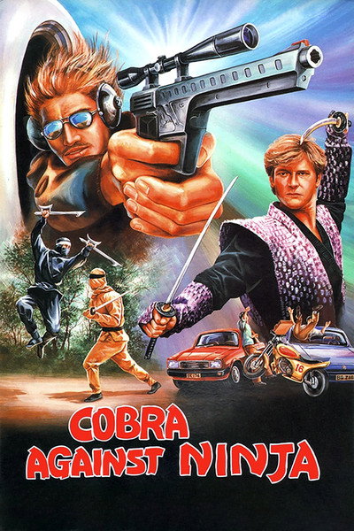 Póster de Cobra contra ninja