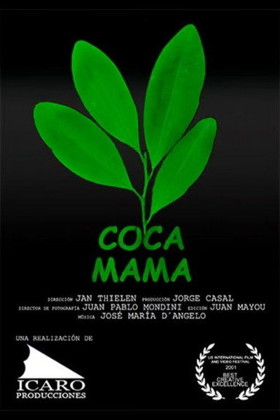 Póster de Coca mama, la guerra antidrogas