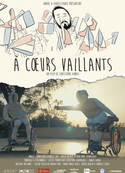 Póster de À coeurs vaillants