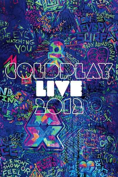 Póster de Coldplay Live 2012
