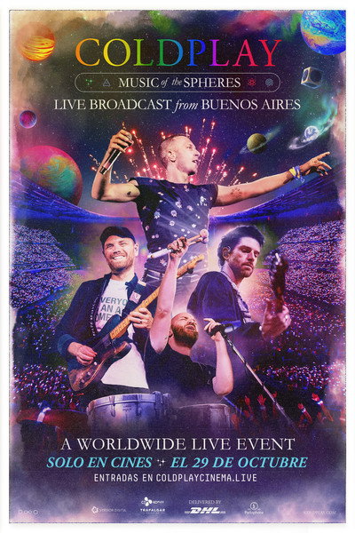 Póster de Coldplay Live Broadcast from Buenos Aires