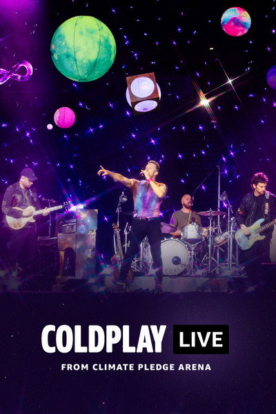 Póster de Coldplay Live from Climate Pledge Arena