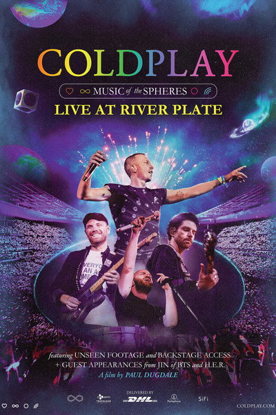 Póster de Coldplay: Music of the Spheres - Live at River Plate
