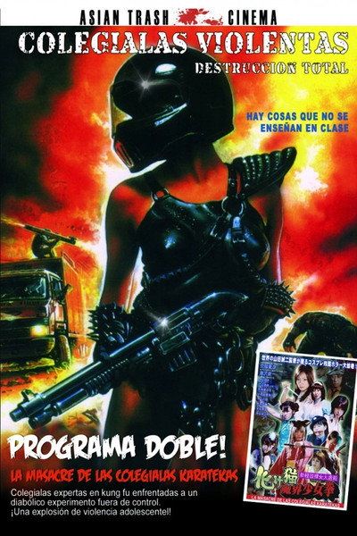 Póster de Colegialas violentas: Destrucción total
