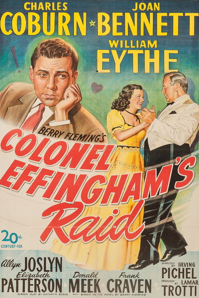 Póster de Colonel Effingham's Raid
