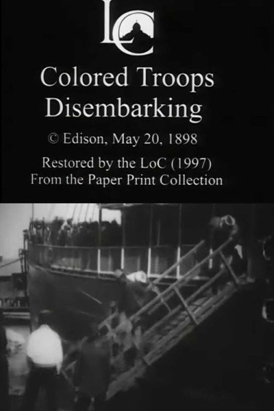 Póster de Colored Troops Disembarking