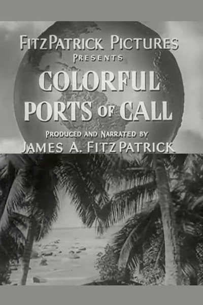 Póster de Colorful Ports of Call