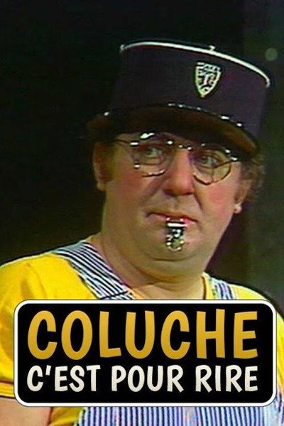 Póster de Coluche: C'est pour rire
