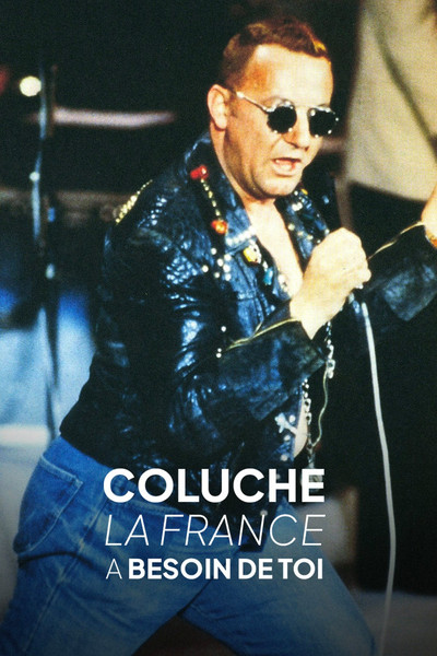 Póster de Coluche, la France a besoin de toi!