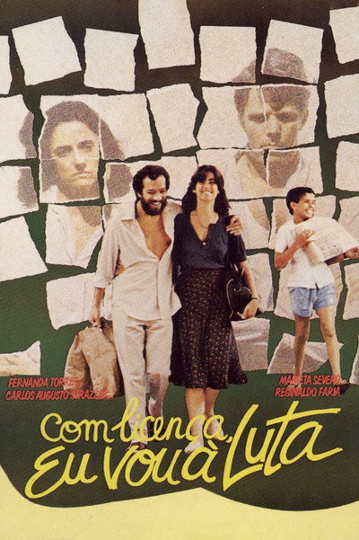 Póster de Com Licença, Eu Vou à Luta