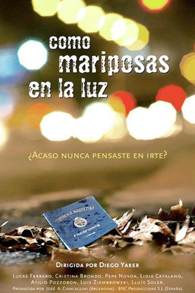 Póster de Com papallones sota la llum