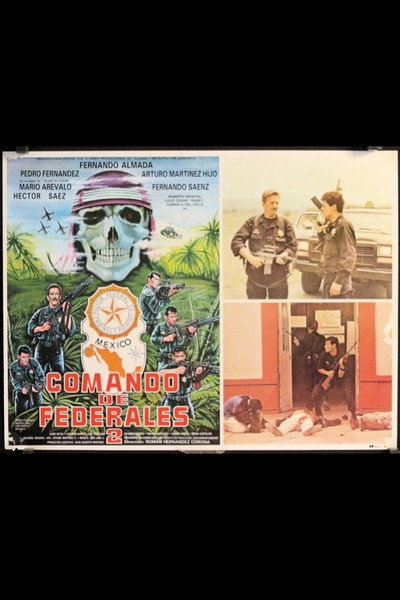 Póster de Comando de federales II