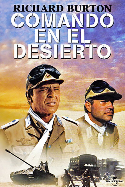 Póster de Comando en el desierto