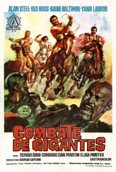 Póster de Combate de gigantes