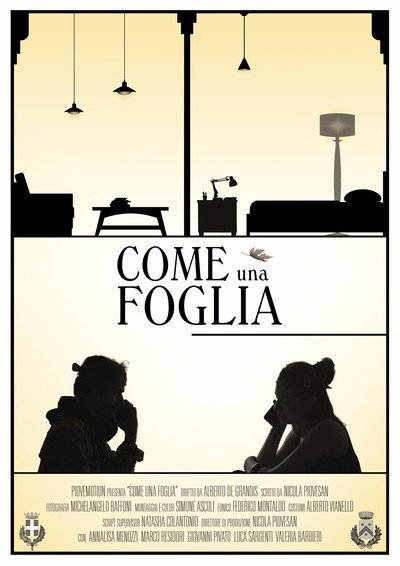 Póster de Come una Foglia