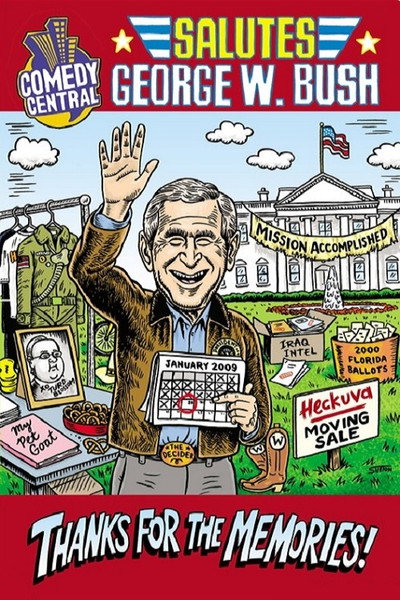 Póster de Comedy Central Salutes George W. Bush
