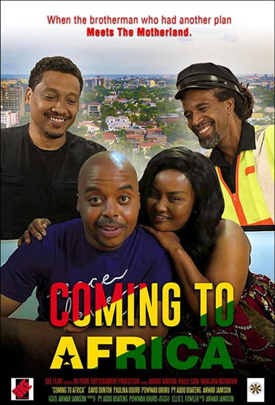 Póster de Coming to Africa