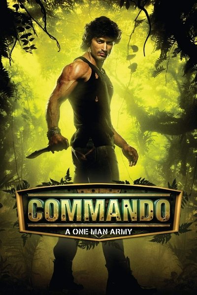 Póster de Commando