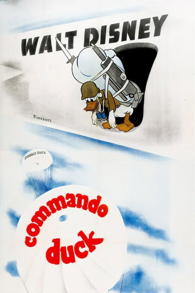 Póster de Commando Duck