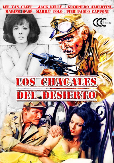 Póster de Commandos (Los chacales del desierto)