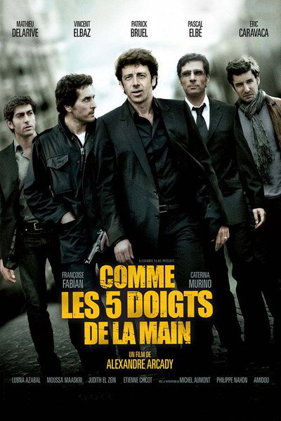 Póster de Comme les cinq doigts de la main