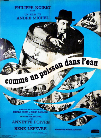 Póster de Comme un poisson dans l'eau
