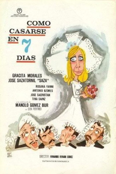 Póster de Cómo casarse en 7 días