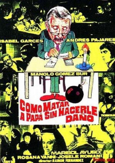 Póster de Cómo matar a papá... sin dejar huella