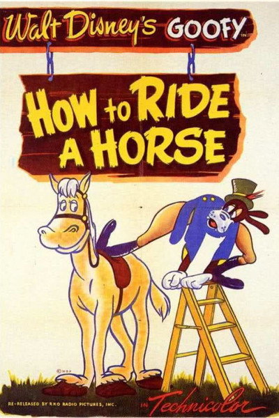 Póster de Como montar a caballo