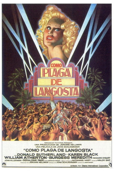Póster de Como plaga de langosta