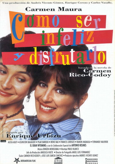 Póster de Cómo ser infeliz y disfrutarlo