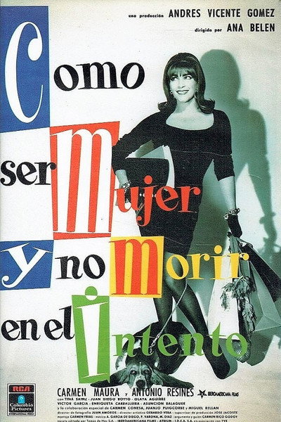 Póster de Cómo ser mujer y no morir en el intento
