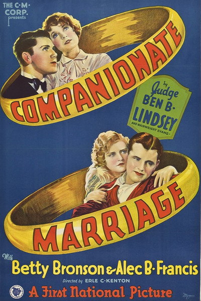Póster de Companionate Marriage
