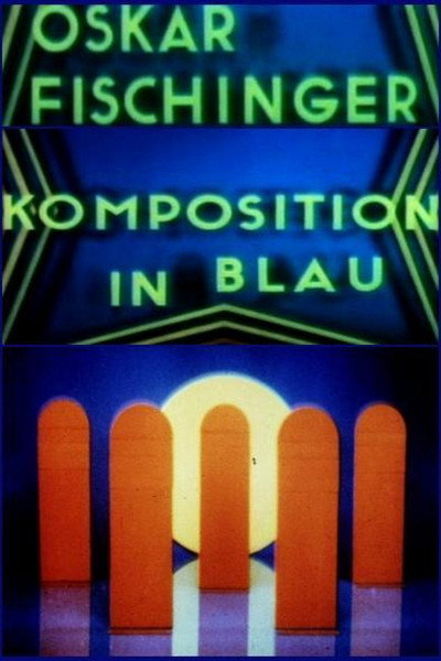 Póster de Composition in Blue