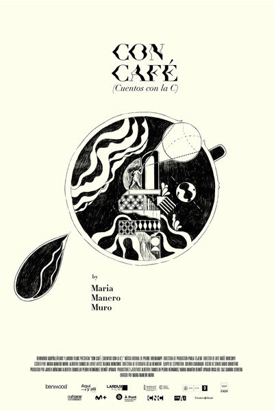 Póster de Con Café (Cuentos con la C)