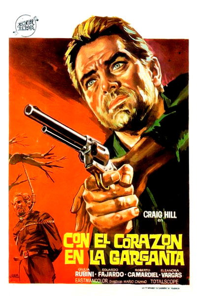 Póster de Con el corazón en la garganta