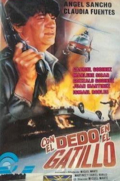 Póster de Con el dedo en el gatillo