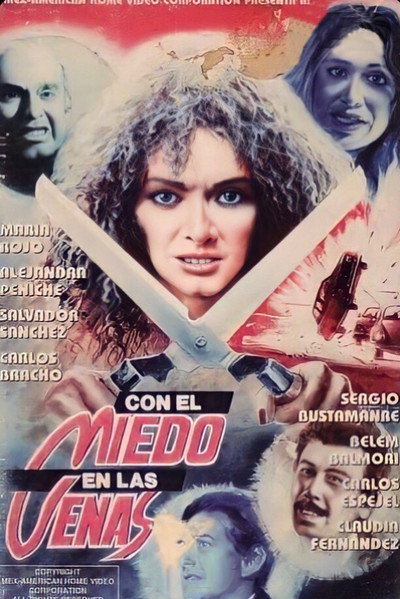 Póster de Con el miedo en las venas