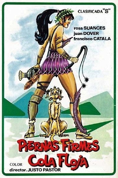 Póster de Con el rabo entre las piernas
