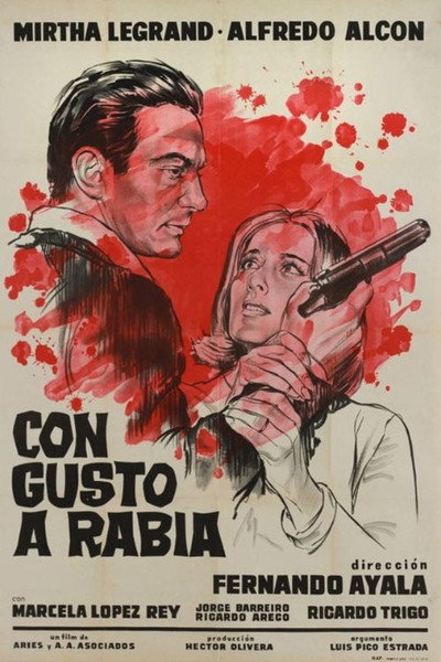 Póster de Con gusto a rabia