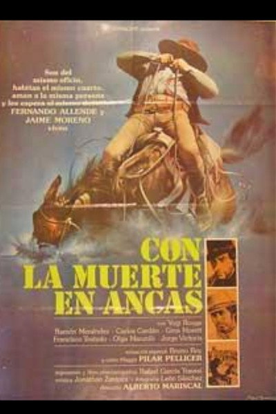 Póster de Con la muerte en ancas