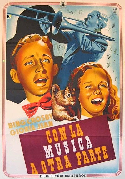 Póster de Con la música a otra parte