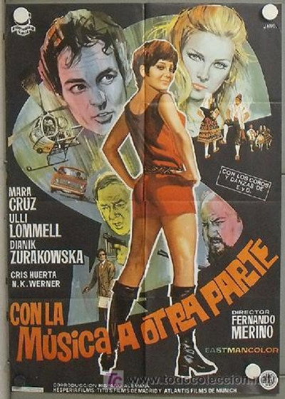 Póster de Con la música a otra parte