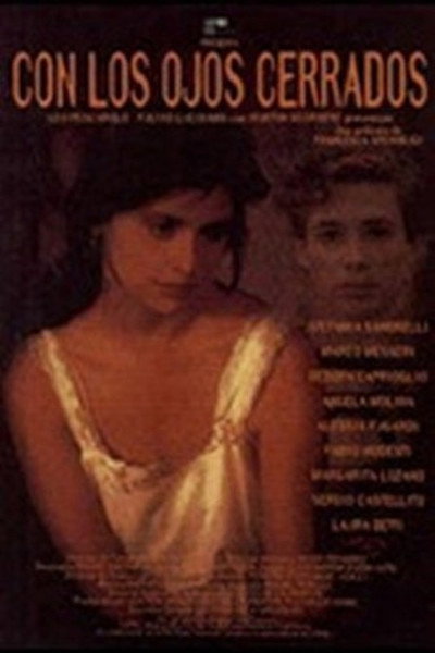 Póster de Con los ojos cerrados